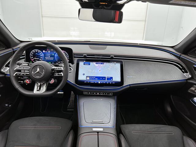 Mercedes-Benz E-estate Mercedes-AMG 53 4MATIC+ Night Pakket 1+2 | Panoramadak | 21 Inch AMG Velgen | Burmester® | Trekhaak | AMG Real Performance Sound. Inclusief 24 maanden MB Certified garantie voor Europa.