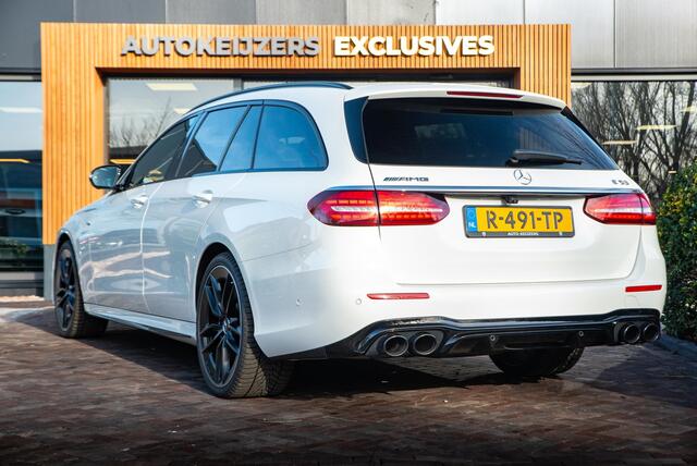 Mercedes-Benz E-estate 53 AMG 4MATIC Premium 360 Cam Panodak Burmester Ambient 360 Cam Leer Alcantara ACC Dode Hoek DAB+ E53