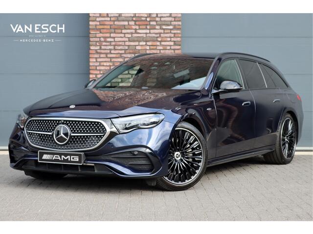 Mercedes-Benz E-estate 300 e AMG Line | Distronic+ | Memory | Burmester | Surround Camera | Trekhaak | Digital Light | Keyless Go | Nightpakket |