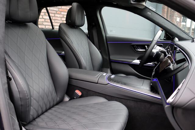 Mercedes-Benz E-estate 300 e Exclusive Line Premium | Hyperscreen | Luchtvering | Massage | Stoelventilatie | Burmester | Nappa Leder | Panoramadak | HUD | 3D-Display | Digital Light | Augmented Reality |