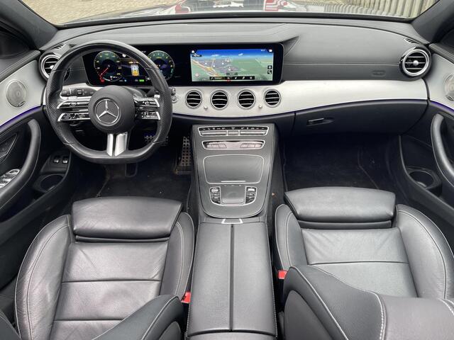 Mercedes-Benz E-estate 300 e AMG Line 18"/Trekhaak/Panoramadak/Burmester/Dodehoek/Adaptieve cruise/360 camera/Elektrische klep/Apple Carplay & Android Auto