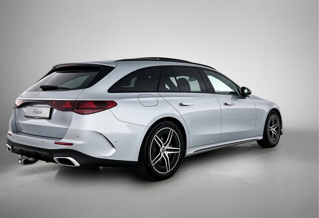 Mercedes-Benz E-estate 300 e Business Solution AMG | Winterpakket | Nightpakket | Comfortpakket Plus | Trekhaak | Head-up display | Panoramaschuifdak | Sierelement zwart essenhout |