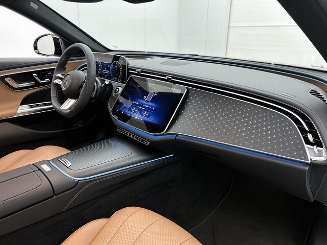 Mercedes-Benz E-estate 300 e Business Solution AMG | Winterpakket | Nightpakket | Comfortpakket Plus | Trekhaak | Head-up display | Panoramaschuifdak | Sierelement zwart essenhout |