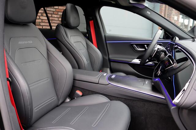 Mercedes-Benz E-estate AMG 53 4MATIC+ Premium | 585pk | Hyperscreen | Achterasbesturing | Distronic+ | Stoelventilatie | Trekhaak | Panoramadak | Digital Light | Burmester | HUD |