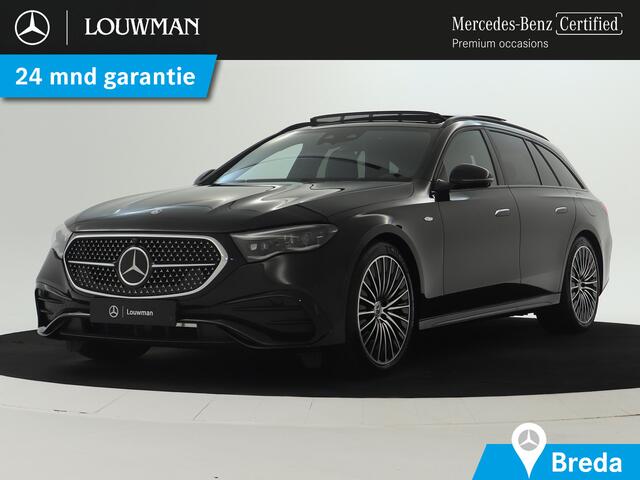 Mercedes-Benz E-estate 300 e Sport Edition | Trekhaak | Rijassistentiepakket Plus | Nightpakket | Akoestisch comfortpakket | KEYLESS GO-pakket | Winter pakket | Antidiefstalpakket URBAN GUARD PLUS | Parkeerpakket met 360°-camera |