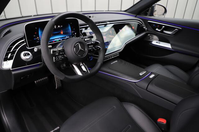 Mercedes-Benz E-estate AMG 53 4MATIC+ | 585PK | Hyperscreen | Burmester 4D | Keyless-go | Distronic+ | Sfeerverlichting | Stuurwielverw. | 2025.
