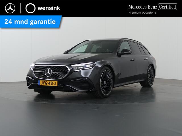 Mercedes-Benz E-estate 300e Sport Edition | Premium pakket | Night Pakket | Nappa Leder | Geklimatiseerde stoelen | Burmester | Trekhaak |