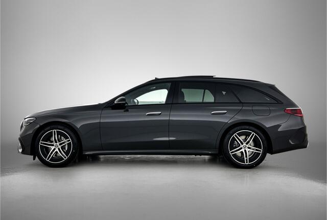 Mercedes-Benz E-estate 300 e Business Solution AMG | Premium pakket | Nightpakket | Trekhaak | Panoramaschuifdak | 360° camera | Sierdelen in pianolak zwart | Burmester® 4D surround sound | GUARD 360° |