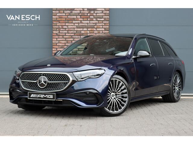 Mercedes-Benz E-estate 300 e AMG Line Premium | Hyperscreen | Distronic+ | Burmester | Trekhaak | Stoelventilatie | HUD | Digital Light | Leder | Keyless Go | Panoramadak |