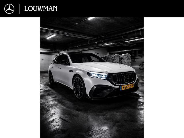 Mercedes-Benz E-estate AMG 53 4MATIC+ Night Edition Brabus B700 uitgevoerd | PPF satijn mat | 700 PK | 850Nm | Premium Plus pakket | On-board DC charger | AMG DYNAMIC PLUS pakket | Winterpakket | AMG Nightpakket ll |