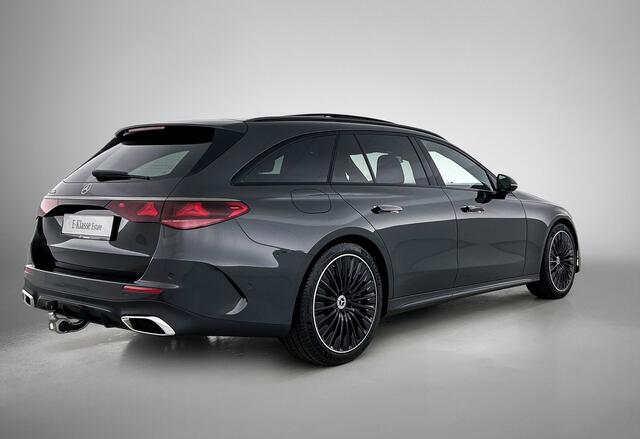 Mercedes-Benz E-estate 300 e Business Solution AMG | Premium pakket | Leder pakket | Winterpakket | Panoramaschuifdak | Trekhaak | GUARD 360° | Burmester® 4D surround sound system | 360° camera |