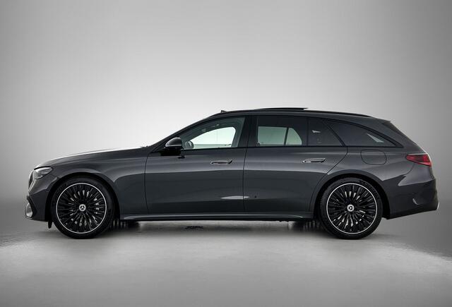 Mercedes-Benz E-estate 300 e Business Solution AMG | Premium pakket | Leder pakket | Winterpakket | Panoramaschuifdak | Trekhaak | GUARD 360° | Burmester® 4D surround sound system | 360° camera |
