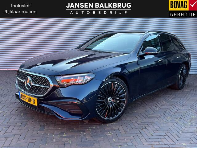 Mercedes-Benz E-estate 300 e AMG Line night pakket hyperscreen