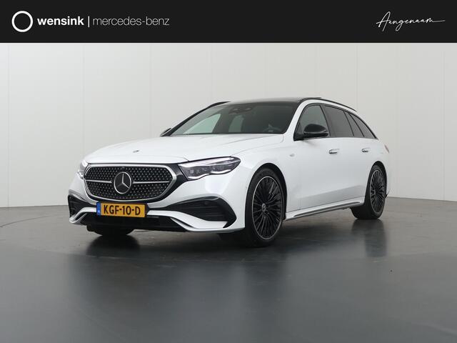 Mercedes-Benz E-estate 300 e AMG Night | Superscreen | Rijassistentiepakket | Panoramadak | Premium pakket | Leder pakket |