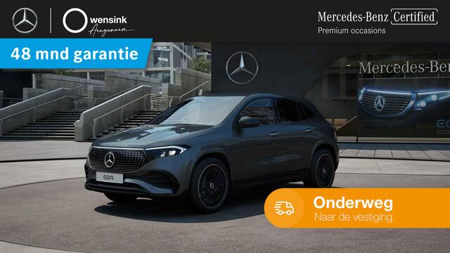 Mercedes-Benz EQA 250+ AMG Line 71 kWh | Night | Memory | Trekhaak | 20" lichtmetalen velgen | Keyless | Sfeerverlichting | Stoelverwarming |