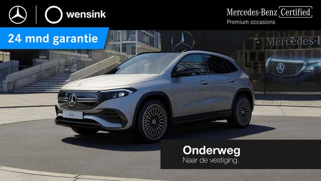 Mercedes-Benz EQA 250+ AMG Line 71 kWh | Panoramadak | Premium pakket | Burmester | Draadloos telefoonladen |