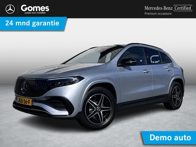 Mercedes-Benz EQA 250+ AMG | Night Pakket | Panoramadak | Trekhaak | Dodehoekassistent | Apple CarPlay | Android Auto | Advanced Sound System | Stoelverwarming | Sfeerverlichting | Parkeersensoren | Achteruitrijcamera | Elektrische Achterklep