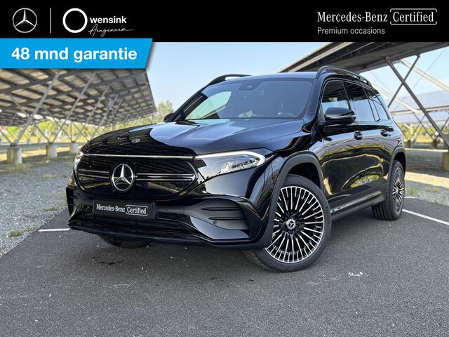 Mercedes-Benz EQB 250+ AMG-line | Night | Apple Carplay | Dodehoek assistent | 20 inch Multispaaks | Sfeerverlichting | Stoelverwarming | Elektrische Achterklep |