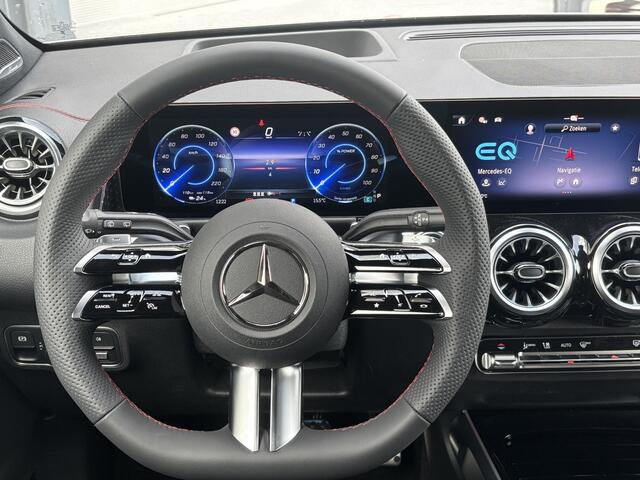 Mercedes-Benz EQB 250+ Business Solution AMG | Night Pakket | Panoramadak | Burmester Surround Sound | 360° Camera | Head-up Display | Dodehoekassistent | Elektrisch Verstelbare Stoelen + Memory | Stoelverwarming | Sfeerverlichting | Apple CarPlay | Android Auto