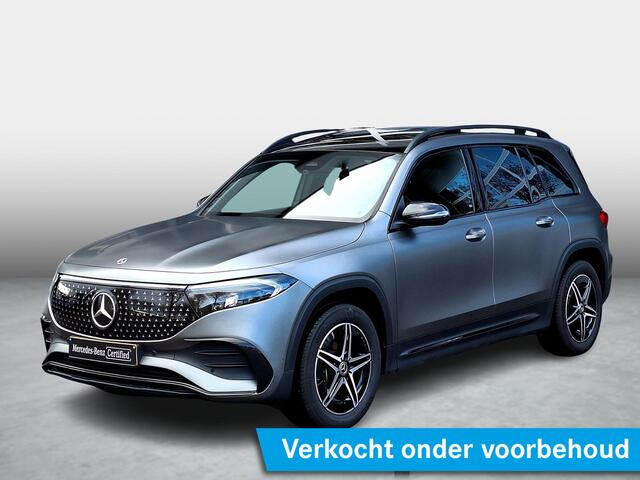 Mercedes-Benz EQB 250+ AMG Line | Night Pakket | Panoramadak | Dodehoekassistent | Donkergetint Glas Achter | Apple CarPlay | Android Auto | Advanced Sound System | Sfeerverlichting | Stoelverwarming | Verschuifbare Achterstoelen