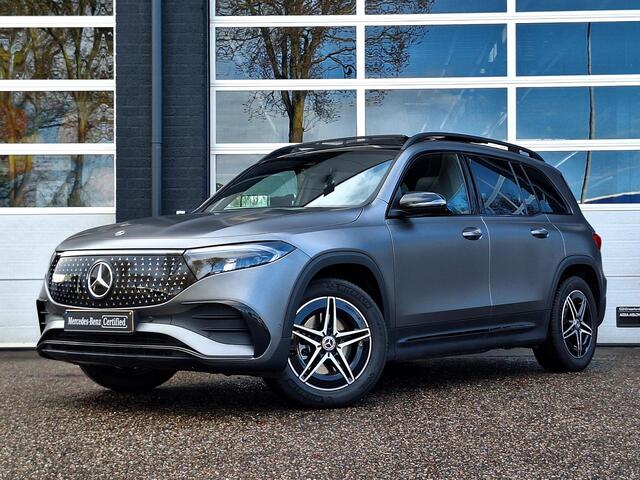 Mercedes-Benz EQB 250+ AMG Line | Night Pakket | Panoramadak | Dodehoekassistent | Donkergetint Glas Achter | Apple CarPlay | Android Auto | Advanced Sound System | Sfeerverlichting | Stoelverwarming | Verschuifbare Achterstoelen