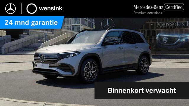 Mercedes-Benz EQB 300 4MATIC AMG Line | Panorama-schuifdak | Elec voorstoelen | Rijassistentiepakket | 19" AMG velgen | Apple carplay