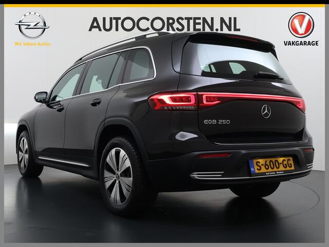 Mercedes-Benz EQB 250 7 Persoons 69kWh Stoelverwarming 1/2 Leder Navi Ecc Camera Cruisecontrol Apple Carplay Android Auto Pdc Business Line DAB Bluetooth Elek.Achterklep Led Lmv Dodehoekassistent DAB+ Rijstrooksensor 1e Eigenaar Dealeronderhouden Origineel Nederlandse Auto