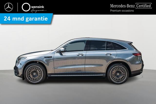 Mercedes-Benz EQC 400 4MATIC AMG Line | Panorama-schuifdak | Trekhaak | Memory-pakket | Treeplanken | Stoelverwarming | Sfeerverlichting