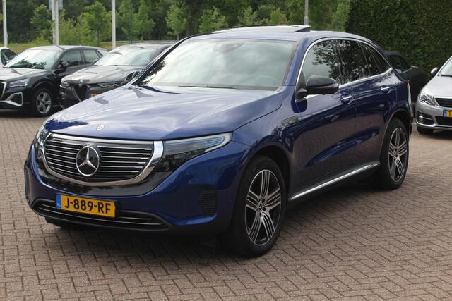 Mercedes-Benz EQC 400 4MATIC Business Solution Luxury 80 kWh / SoH 95% / Schuifdak / 360Camera / Leder / 20'' / Burmester / Keyless / Matrix LED / Memory seats / DAB / Cruise control