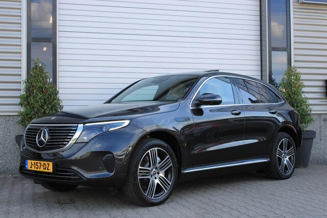 Mercedes-Benz EQC 400 4MATIC Premium Plus 80 kWh Accu 95% | Trekhaak | Burmester | Schuifdak | Memory | Distronic | HeadUp | Beige Leder | Dealer Onderhouden | BTW