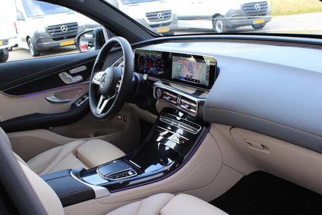 Mercedes-Benz EQC 400 4MATIC Premium Plus 80 kWh Accu 95% | Trekhaak | Burmester | Schuifdak | Memory | Distronic | HeadUp | Beige Leder | Dealer Onderhouden | BTW