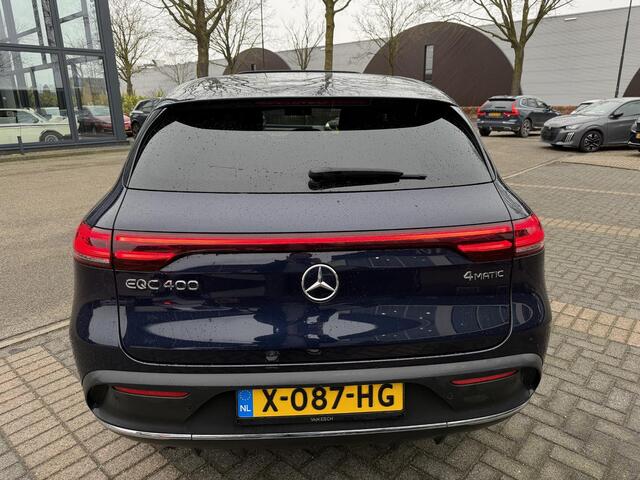 Mercedes-Benz EQC 400 4MATIC Business Solution AMG 80 kWh SOH 97% | SCHUIFDAK | ELEKTRISCHE TREKHAK | CAMERA | MERCEDES DEALER ONDERHOUDEN | AMBILIGHT SFEERVERLICHTING | RIJKLAAR GELEVERD MET 12 MND BOVAG GARANTIE|