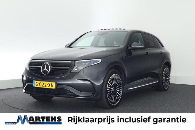Mercedes-Benz EQC 400 408pk 4MATIC Premium Plus 80 kWh AMG-Line Schuifdak Trekhaak 360Camera Burmester Stoelverw.+Koeling Memory Leder Navigatie