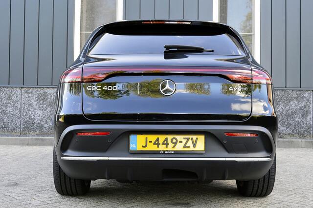 Mercedes-Benz EQC 400 4MATIC Business Solution AMG 80 kWh Rijklaarprijs-Garantie SOH 94.42 Panorama dak Trekhaak Camera Led Sport interieur
