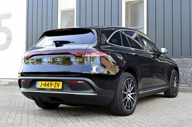 Mercedes-Benz EQC 400 4MATIC Business Solution AMG 80 kWh Rijklaarprijs-Garantie SOH 94.42 Panorama dak Trekhaak Camera Led Sport interieur