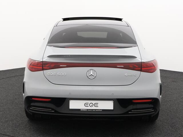 Mercedes-Benz EQE 500 4MATIC AMG Line | Premium Plus | Night Pakket | Rijassistentiepakket Plus | Panoramadak | HYPERSCREEN | AIRMATIC Luchtvering | Achterasbesturing | Head-up Display | Burmester 3D Surround | Multicountourstoelen met Massage | Stuurverwarming | 17% bijte