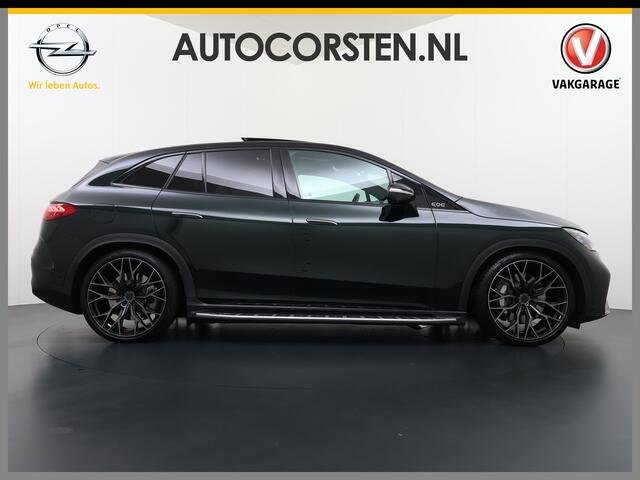 Mercedes-Benz EQE SUV 350+ AMG Line Night+Premium Pack 96kWh Trekhaak 22" Concave Velgen Burmester®Surround Airmatic Distronic plus Adap.Cruise 360°Camera Navi Ecc Warmtepomp Apple Carplay Android Auto Memory Stoelen+Verwarmd Stuurverwarming Sidesteps Keyless High-Definiti
