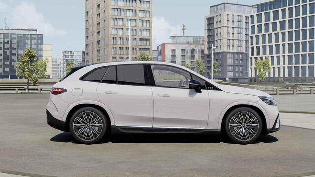 Mercedes-Benz EQE SUV 300 AMG Line 91 kWh | Luchtvering | Panoramadak | Night pakket | Burmester | 360 camera |