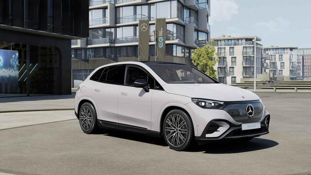 Mercedes-Benz EQE SUV 300 AMG Line 91 kWh | Luchtvering | Panoramadak | Night pakket | Burmester | 360 camera |