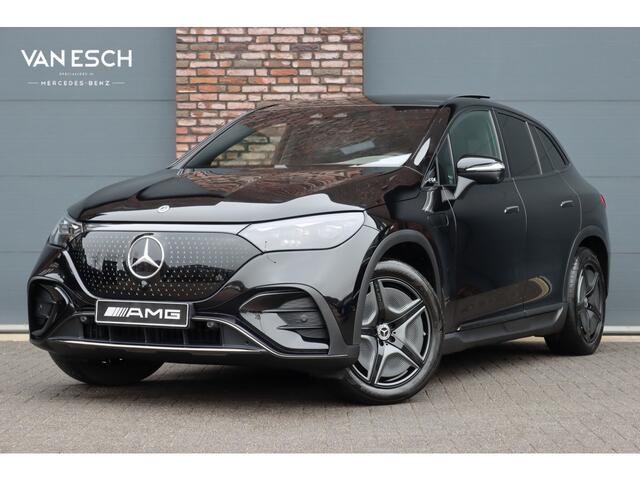 Mercedes-Benz EQE SUV 350+ AMG Line 96 kWh | Airmatic | Hyperscreen | Achterasbesturing | Distronic+ | Massage | Trekhaak | Burmester | HUD | Stoelventilatie | Verwarmd Stuurwiel | Digital Light | Leder | 22kW |