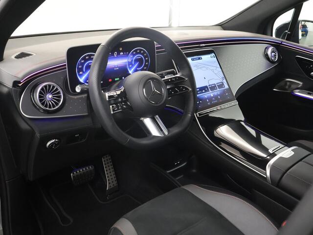 Mercedes-Benz EQE SUV 300 AMG Line 91 kWh | Luchtvering | Panoramadak | Night pakket | Burmester | 360 camera |