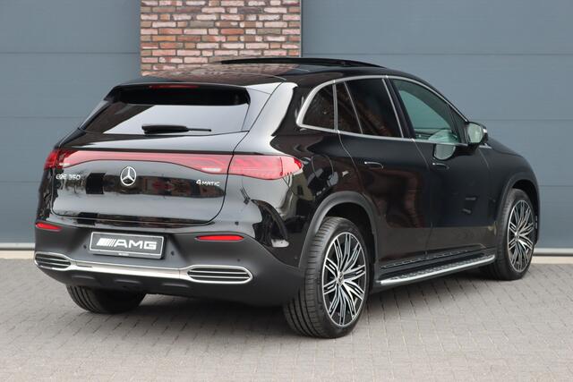 Mercedes-Benz EQE SUV 350 4MATIC AMG Line 91 kWh | Distronic+ | Panoramadak | Memory | Burmester | Digital Light | Trekhaak | Surround Camera | 22kW | Warmtepomp | Keyless Go |