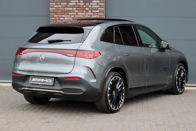 Mercedes-Benz EQE SUV 300 AMG Line Premium 91 kWh | Hyperscreen | Luchtvering | Distronic+ | Trekhaak | Verwarmd Stuurwiel | Burmester | Panoramadak | Digital Light | Surround Camera |