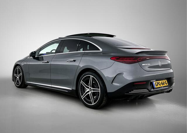 Mercedes-Benz EQE AMG 43 4MATIC 90 kWh Panoramadak | Memory Pakket | Rode gordels | Burmester Inclusief 24 maanden Mercedes-Benz Certified garantie voor Europa.
