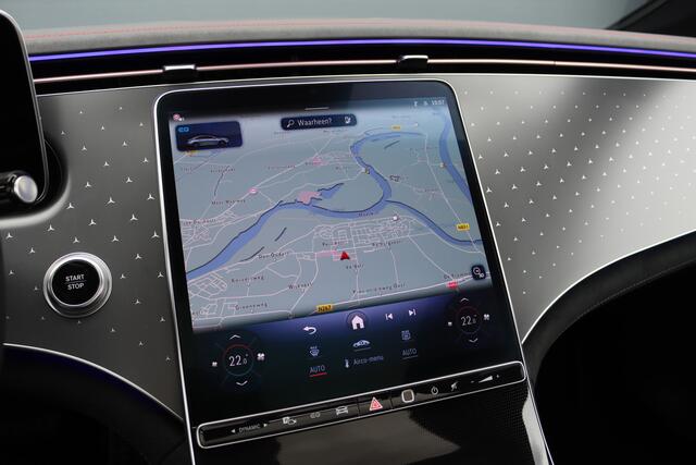 Mercedes-Benz EQE 300 Star Edition AMG 90 kWh | Luchtvering | Achterasbesturing | Distronic+ | Panoramadak | Burmester | Digital Light | Verwarmd Stuurwiel | Trekhaak | Keyless Go |