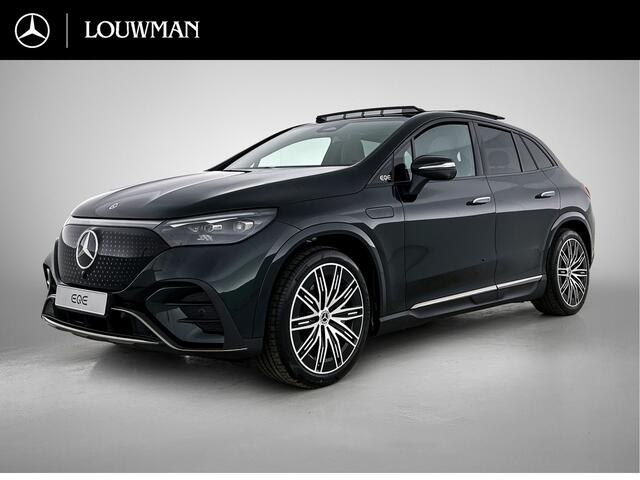 Mercedes-Benz EQE SUV 350+ Sport Edition 96 kWh | Winterpakket | Nightpakket | Displaypakket | Spiegelpakket | Parkeerpakket met 360°-camera | DIGITAL LIGHT met projectiefunctie | Trekhaak | Head-up display | Burmester® 3D-surround sound | Sierdelen lasercut van achteren v