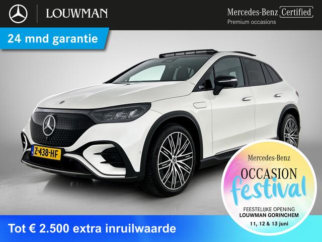 Mercedes-Benz EQE SUV 350 4Matic AMG Nightpakket 91 kWh | Trekhaak | Airmatic | Panoramadak | Distronic | Alarm | Memory | 360°-camera | Inclusief 24 maanden Mercedes-Benz Certified garantie voor Europa.