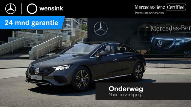 Mercedes-Benz EQE 350+ Luxury Line 91 kWh | Beige interieur | Burmester | Achterasbesturing | Stoelverwarming | Achteruitrijcamera |