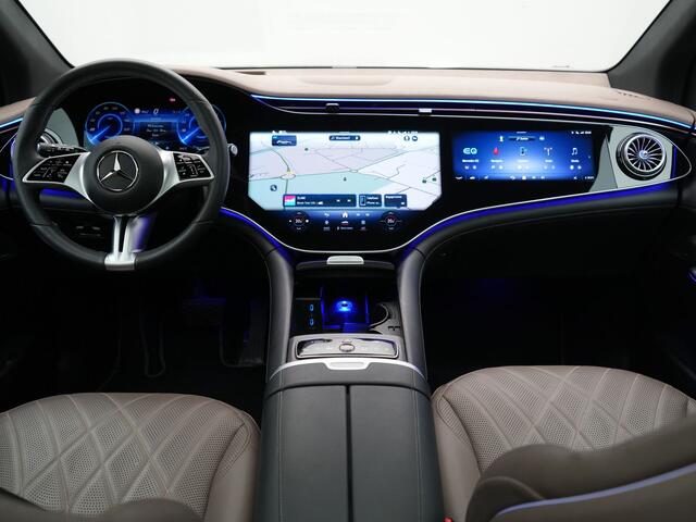 Mercedes-Benz EQE SUV 350+ Business Edition 105 kWh 292pk Dealer O.H | Hyper Screen | Panodak | Adaptive Cruise | Burmester Audio | Head Up | 360 Camera | Lederen Sportstoelen Memory & Ventilatie | Digital LED | BLIS | Apple Carplay | Stuur & Stoelen Verwarmd Virtual | Na