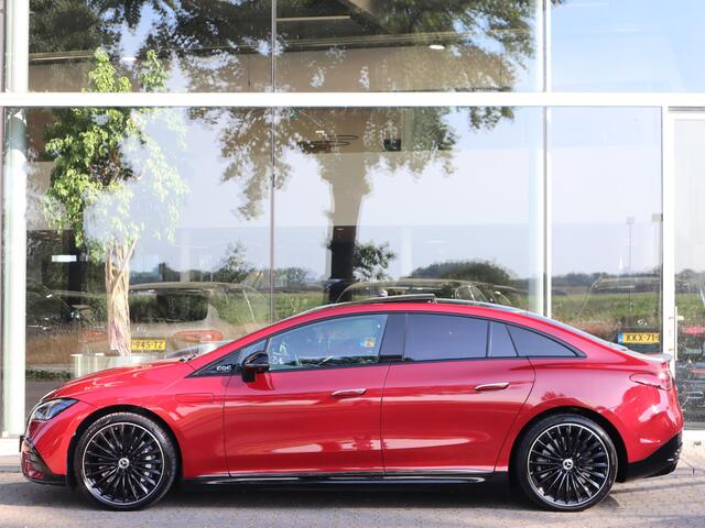 Mercedes-Benz EQE 300 Business Solution AMG 90 kWh l Panoramadak l Dodehoeklassistant l Memory l Burmester